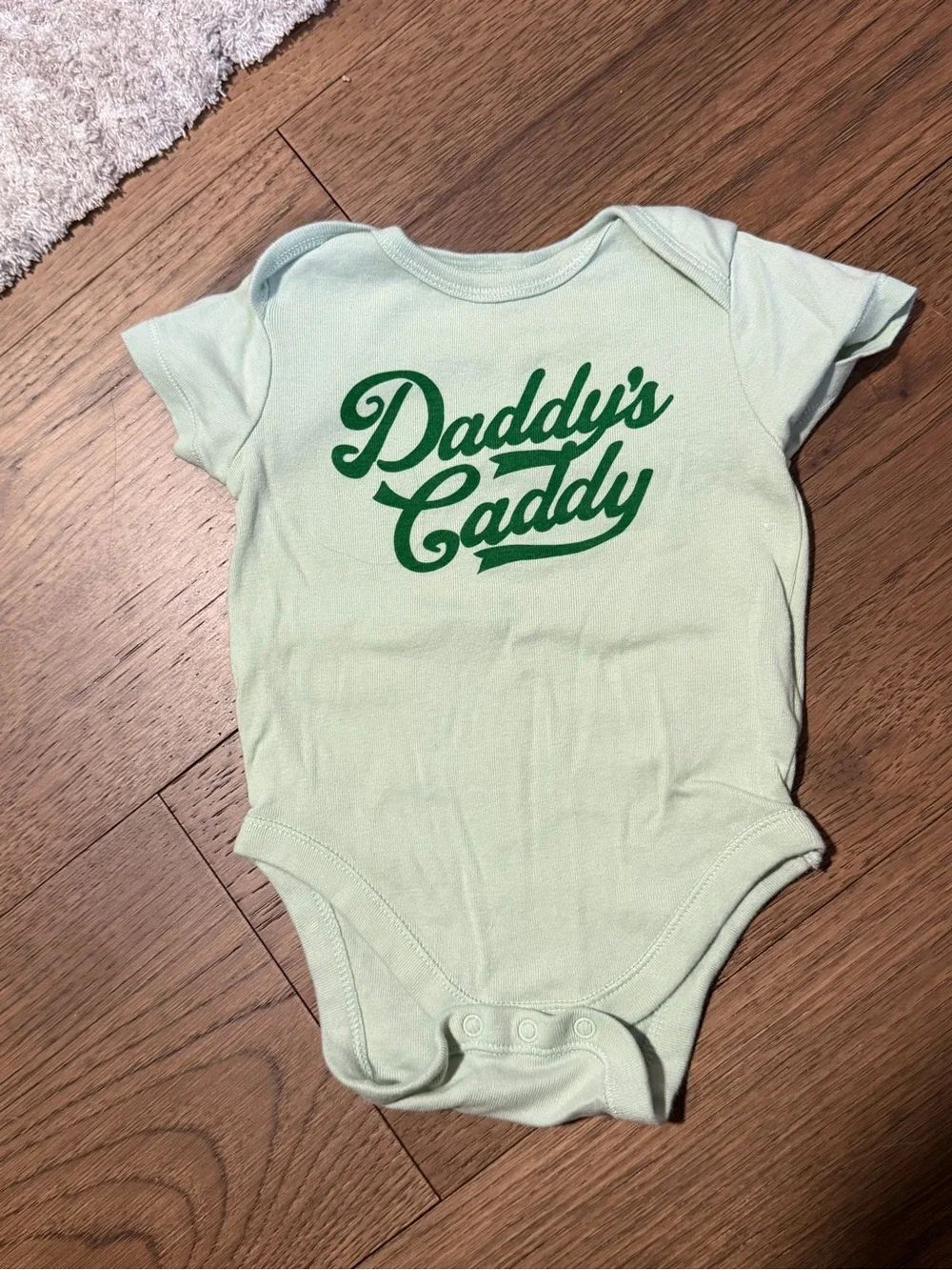 Old Navy Daddy's Caddy Bodysuit Baby Size 3-6 Month